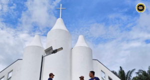 Program beripai enggau servis komuniti negapka kaul BBP Sri Aman enggau komuniti lokal