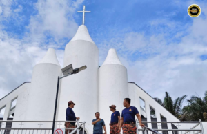 Program beripai enggau servis komuniti negapka kaul BBP Sri Aman enggau komuniti lokal