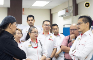 Hanifah ngabas Klinik Pengerai Asajaya, ngenegapka pengawa ngenataika pengerai di Sarawak