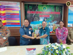 SK Senadin Nyain MoU Enggau Bomba Lutong Dikena Negapka Kelab Bomba Cilik