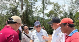 Pemansang infrastruktur menua pesisir ditegapka: Sapit Premier matau projek jalai di Betong