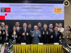 JKR Sarawak enggau Swinburne Sarawak nanggam kerjasama strategik lima taun