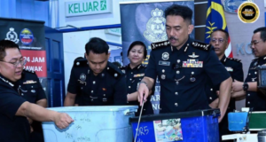 Dua iku pemungkus dadah ditan, sindiket dadah dirampas enggau penyampau rega dianggarka RM16 juta