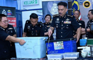 Dua iku pemungkus dadah ditan, sindiket dadah dirampas enggau penyampau rega dianggarka RM16 juta