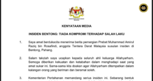 Enda belembut, penusah di Bentong deka dipansik enggau terit-Khaled