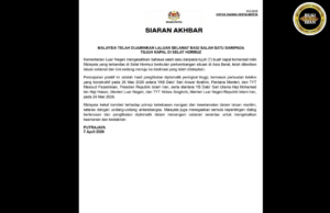 Malaysia diberi jamin pejalai likun nengah Selat Hormuz