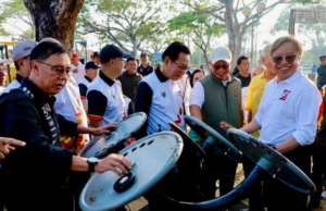 Premier Sarawak nyereta program ‘Brisk Walk’ 2.5km ba Taman Bulatan Miri
