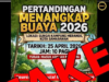 Poster pekit nangkap baya nya pelesu, SFC nyangkal sereta meri jaku tangkan ti terit
