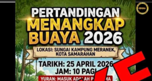 Poster pekit nangkap baya nya pelesu, SFC nyangkal sereta meri jaku tangkan ti terit