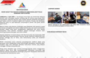 SKMM Mansik Tiga Individu Ketegal Naburka Penerang Pelesu Bekaul enggau Peniki Tarif Bekal Kuasa Karan