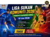 Liga Lumba enggau Main Komuniti 2026 Tikas Bagi Menua Sarikei dibuka ungkup penyereta