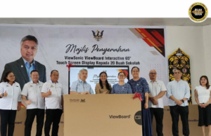 20 Sekula Di Balai Ringin Nerima Papan Pintar Interaktif Dikena Negapka Pelajar Digital