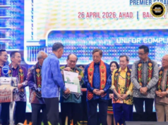 Kompleks UNIFOR nyadi lambang penyerakup Sarawak