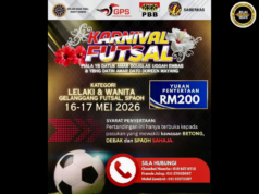 Karnival Futsal N.37 Bukit Saban Deka Ngerichahka Lumba enggau Main Komuniti