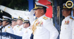 193 iku raban TLDM nyereta baris beserimbai enggau Hari TLDM ke – 92