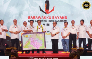 5,977.038km jalai kayu batang di serata Sarawak udah direjister dalam MARRIS