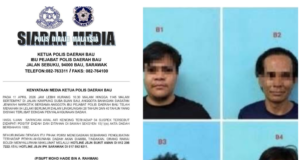 Empat iku lelaki ditan dipelabaka bekaul enggau penyalah dadah di Bau