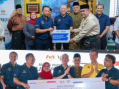 Dua projek selapat bah tembu, RM107.2 juta diserah ngagai Sarawak