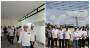 Sapit Premier Sarawak nemuai seraya gawa, meresa projek pemansang ba Spaoh