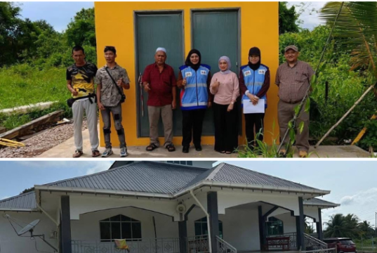 Projek Jamban Baru Masjid Kampung Manggut Tembu Penuh