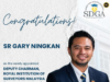 SDGA ngenataika pengaga ati tabi puji ngagai Sr Gary nyadi Sapit Chairmain RISM Pampang Sarawak