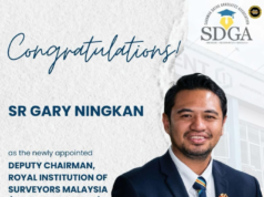 SDGA ngenataika pengaga ati tabi puji ngagai Sr Gary nyadi Sapit Chairmain RISM Pampang Sarawak