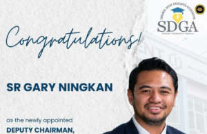 SDGA ngenataika pengaga ati tabi puji ngagai Sr Gary nyadi Sapit Chairmain RISM Pampang Sarawak