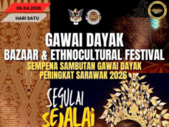 Bazar Gawai Dayak Enggau Festival Etnobudaya 2026 Mandangka Pesaka Budaya Ti Nyelai