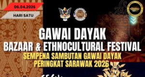 Bazar Gawai Dayak Enggau Festival Etnobudaya 2026 Mandangka Pesaka Budaya Ti Nyelai
