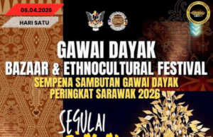 Bazar Gawai Dayak Enggau Festival Etnobudaya 2026 Mandangka Pesaka Budaya Ti Nyelai