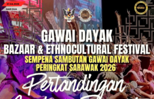 Pekit Gendang Pampat Ngerichahka Pengerami Gawai Dayak Renggat Sarawak 2026