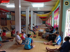 Peranak Rh Velly Beterima Kasih Ngagai ADUN Engkelili, Ngenegapka Pemansang Menua Pesisir