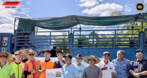 Pengawa Nganjung Ai Beresi enggau Ai Irup Chakah Dipejalaika Di Mukah