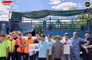 Pengawa Nganjung Ai Beresi enggau Ai Irup Chakah Dipejalaika Di Mukah