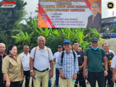 Tiga buah rumah panjai nerima MRP RM40,000 beserimbai pengawa beripai ba Pakit enggau Sg. Melaban