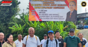 Tiga buah rumah panjai nerima MRP RM40,000 beserimbai pengawa beripai ba Pakit enggau Sg. Melaban