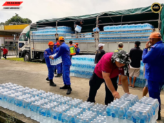 APM Begulai Enggau Ejensi Ngagihka Ai Beresi Maya Kemarau