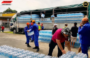 APM Begulai Enggau Ejensi Ngagihka Ai Beresi Maya Kemarau