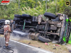 Deriba treler balat bakal pengudah tepawah ba Gunung Inas