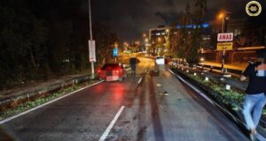 Siku pejalai kaki bebadi nyawa dipelabaka kena lantak ari belakang ba Jalai Padang Bilun Miri