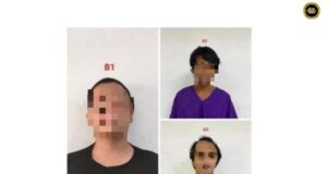 Tiga iku lelaki ditan pengudah diperesa positif dadah di Serikin