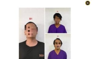Tiga iku lelaki ditan pengudah diperesa positif dadah di Serikin