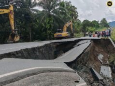 Jalai besai Lahad Datu-Tawau runtuh, jalai ditutup sementara