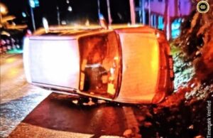 Deriba enda ngeleda ba penusah aksiden kediri di Jalai Selirik