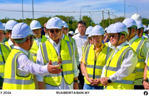 Projek ngagai Jalai Bintulu ngerikod pemujur dulu ari taga – Uggah