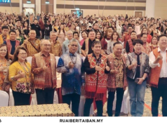 Malam Mantar Gawai Dayak Sibu Negapka Penyerakup Komuniti Pupu Bansa