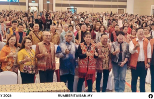 Malam Mantar Gawai Dayak Sibu Negapka Penyerakup Komuniti Pupu Bansa