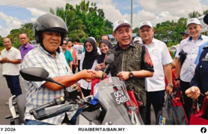 Kimpin Pengelikun Jalai Alun Beserimbai enggau Hari Gawai enggau Hari Raya Aidiladha 2026 nerenak pemereti ati penguna jalai alun