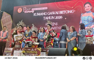 Direktor Betanam Betupi Sarawak Muji Ketuai DAO Betong Beserimbai enggau Gawai Betong 2026