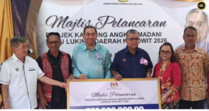 Projek Tangki Ai Beresi Batu Luking Bukti Komitmen Perintah MADANI Nyukung Rayat Menua Pesisir